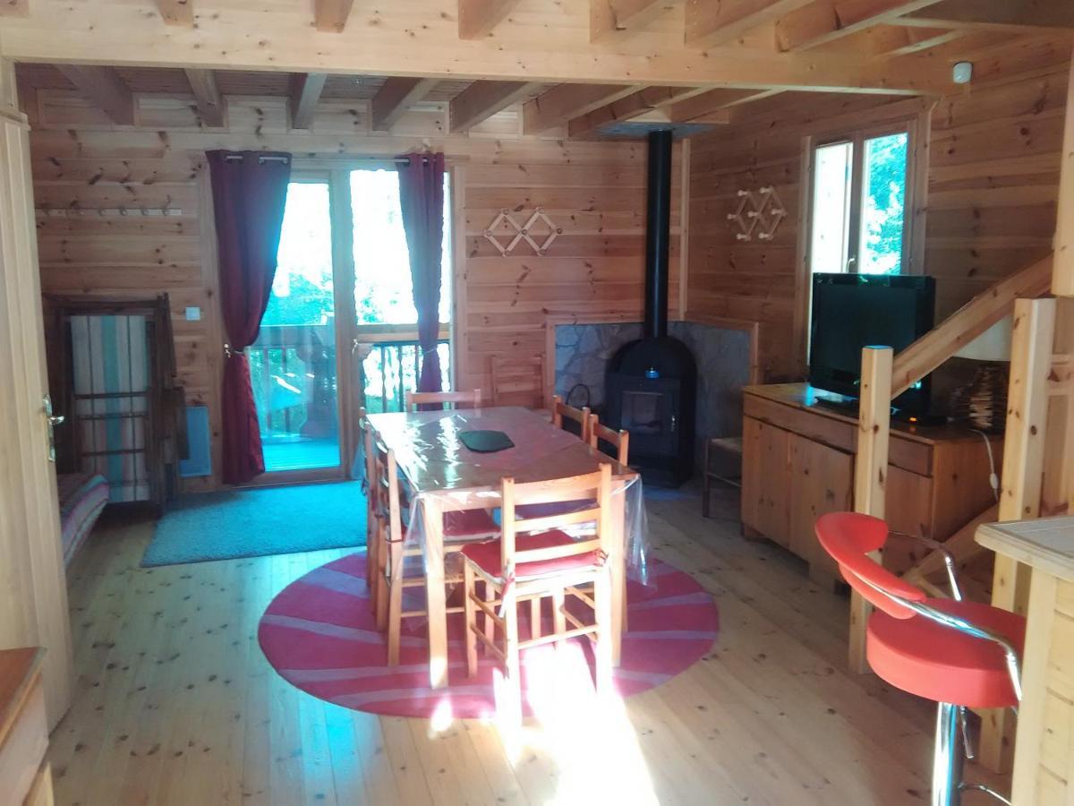 Chalet Bois Au Milieu Des Pyrenees L'Hospitalet-pres-l'Andorre Exterior foto